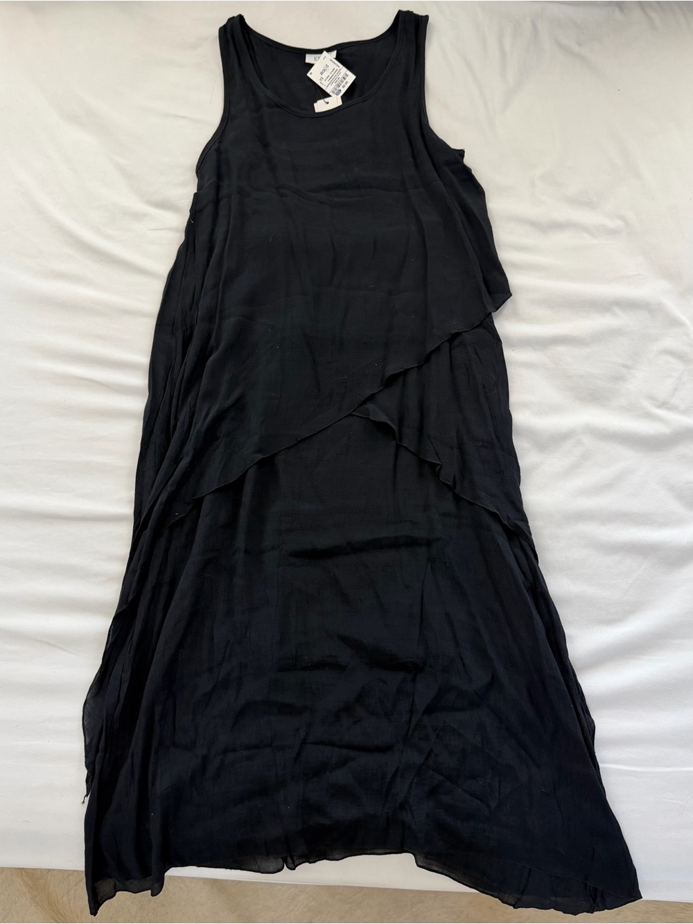Exist Black Layered Maxi Dress